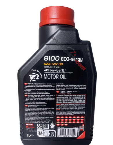Motul 8100 ECO-NERGY 5W30 1Litro,102782 - Imagen 2 de 2