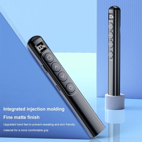 Wireless Presenter Remote Rechagable PowerPoint Presentation Clicker(Black) - Bild 12 von 12