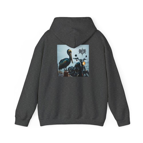 Harley Davidson and Pelican , Dean Roth, Unisex Heavy Blend™ Hooded Sweatshirt - Picture 13 of 39
