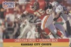 1991 Pro Set Christian Okoye #185