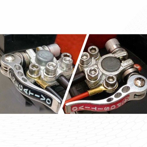 2PCS Car Battery Terminal Connectors Quick Release Disconnect Positive Negative  - Picture 5 of 18