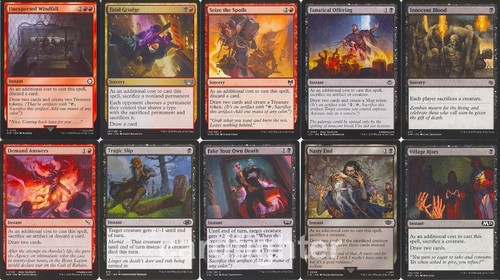 Custom Treasure Sacrifice Theme Commander EDH Deck - Juri, Master of the Revue - Picture 4 of 7