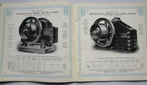 1927 Trade Catalogue QUARRYING MACHINERY Equipment Ore Crushers Rock Engines - Imagen 11 de 18