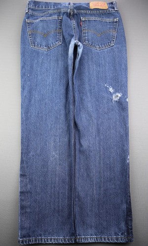 Pantalones de mezclilla Levi's 514 2017 ajuste recto algodón enredado talla 32x30 (MSR 32x29) - Imagen 8 de 11