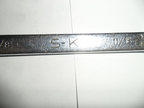 USA Vintage SK Wrench F-2022 Flare Nut 5/8 & 11/16 LINE WRENCH BIN FREE SHIPPING - Picture 7 of 9