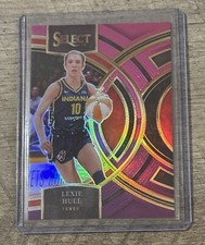 Lexie Hull 2024 Select Premier WNBA Pink & Purple Prizm 08/99 Indiana Fever 143