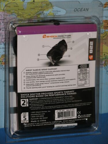 WRIST SLEEVE-WRAP SUPPORT SHOCK DOCTOR LEFT SIZE S ***BRAND NEW & RARE*** - Picture 2 of 5
