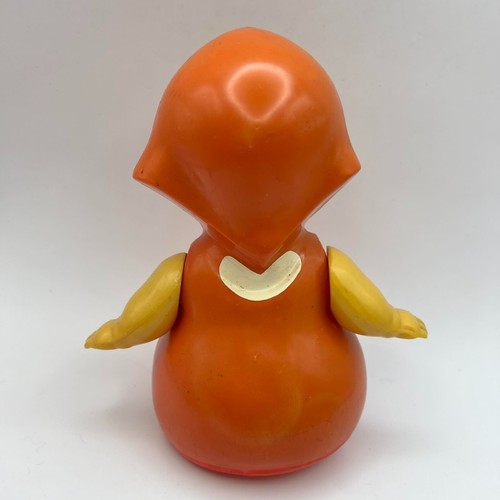 1960 Vintage USSR Nevalyashka Plastic Doll Roly Poly Rare Toy Kids Ukraine 7 in - Picture 6 of 8
