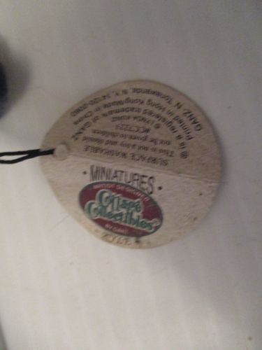 COTTAGE COLLECTIBLES Miniatures by Ganz KYLE the BEAR # CC7223 with paper tag - Picture 3 of 3