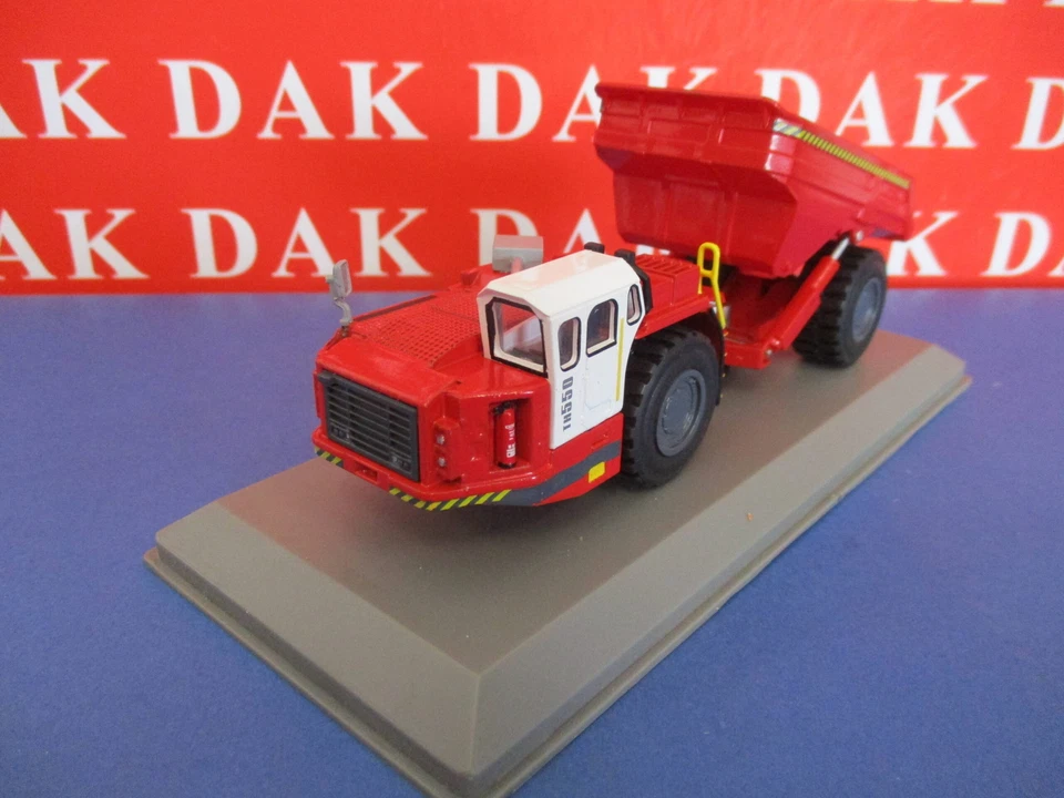 Die cast 1/72 Modellino Dumper Sotteraneo Sandvik TH 550 - Immagine 3 di 4