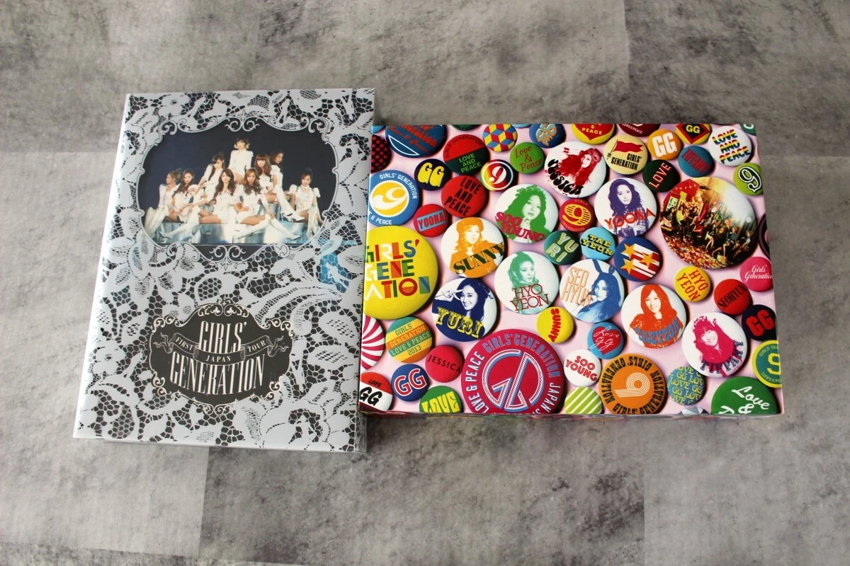 SNSD Girls Generation Japan First Tour Deluxe edition DVD+