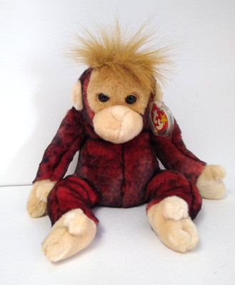 Ty Beanie Buddy SCHWEETHEART the Orangutan Monkey 13'' NEW Soft Plush Stuffed Toy