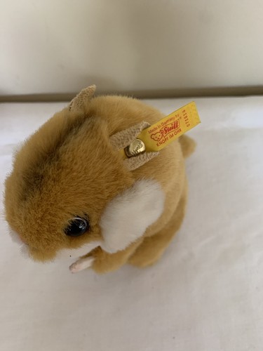Bezaubernder 1999 Steiff Hamster 071614, 6" groß Made in Germany 6,5" - Bild 2 von 12
