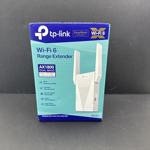 TP-Link AX1800 RE615X WiFi 6 Range Extender répéteur sans fil double bande