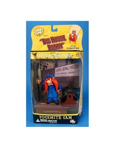 DC DIRECT LOONEY TUNES SERIES 3 YOSEMITE SAM BIG HOUSE DIORAMA ACTION FIGURE NEW - Foto 2 di 2