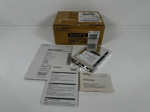Sony BKM-227W NTSC/PAL Input Adaptor (New Open Box) - 第 1/5 張圖片