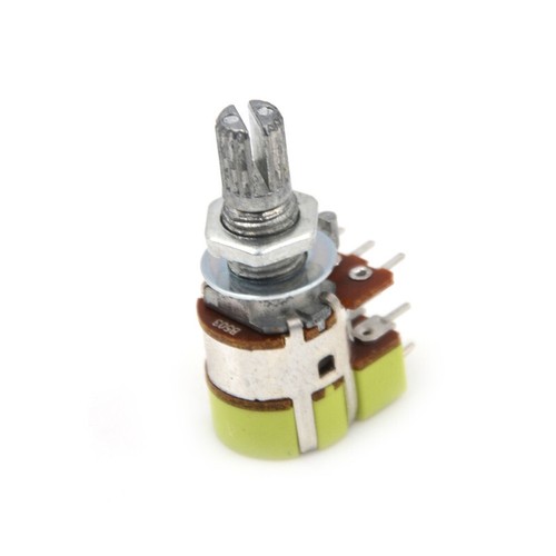 B50K 50K Ohm Dual Linear Taper Volume Control Switches Potentiometer Switch _tm - Picture 4 of 6