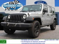 2016 Jeep Wrangler Unlimited Automatic, 4X4, Pentastar
