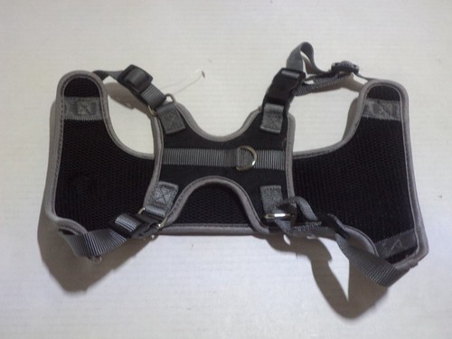 Good2Go Harness Adjustable Big & Tall Dogs Black ON Gray Size XL/XXL, 2XL/3XL - Picture 7 of 7