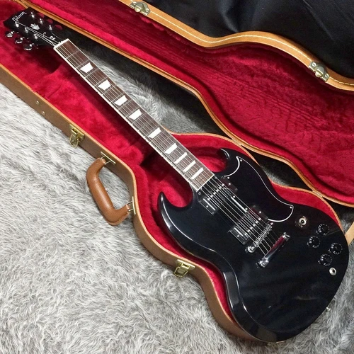 Gibson SG Standard Ebony Black Made in USA 2018 Solid Body Electric Guitar