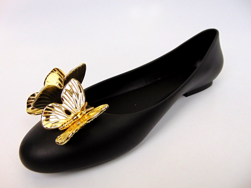 Melissa Doll XIX Flats, Slip On Fashion Casual Shoes, Women's Size 5.0 M, Black - Picture 10 of 12