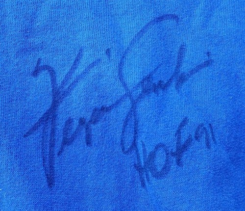 NICE Autographed Chicago Cubs Fergie Jenkins Baseball Sweatshirt JSA HOF 91 - Picture 2 of 5