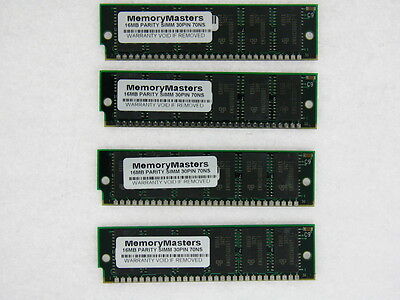 64MB 4 x 16MB 30 pin Parity SIMM Memory FPM 16X9 TESTED | eBay