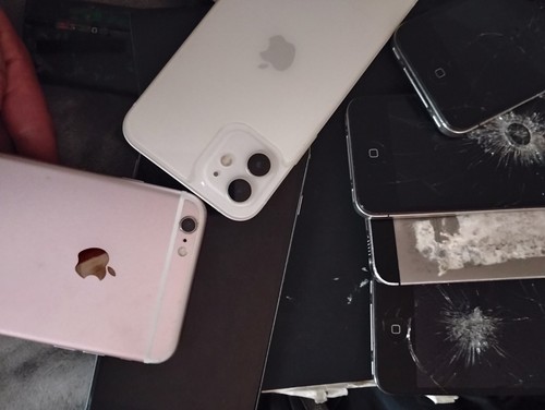 7x iPhone EN L'ÉTAT . VOIR ANNONCE COMPLÈTE pour pièces 4 5 6Sx2 et une inconnue - Photo 7 sur 10