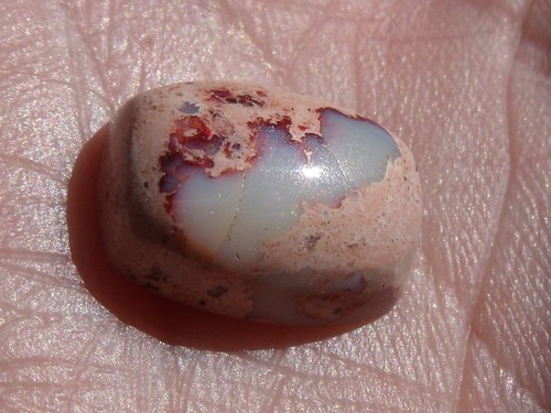 4.37 Ct. Mexican Cantera Fire Opal Cabochon - Picture 2 of 8