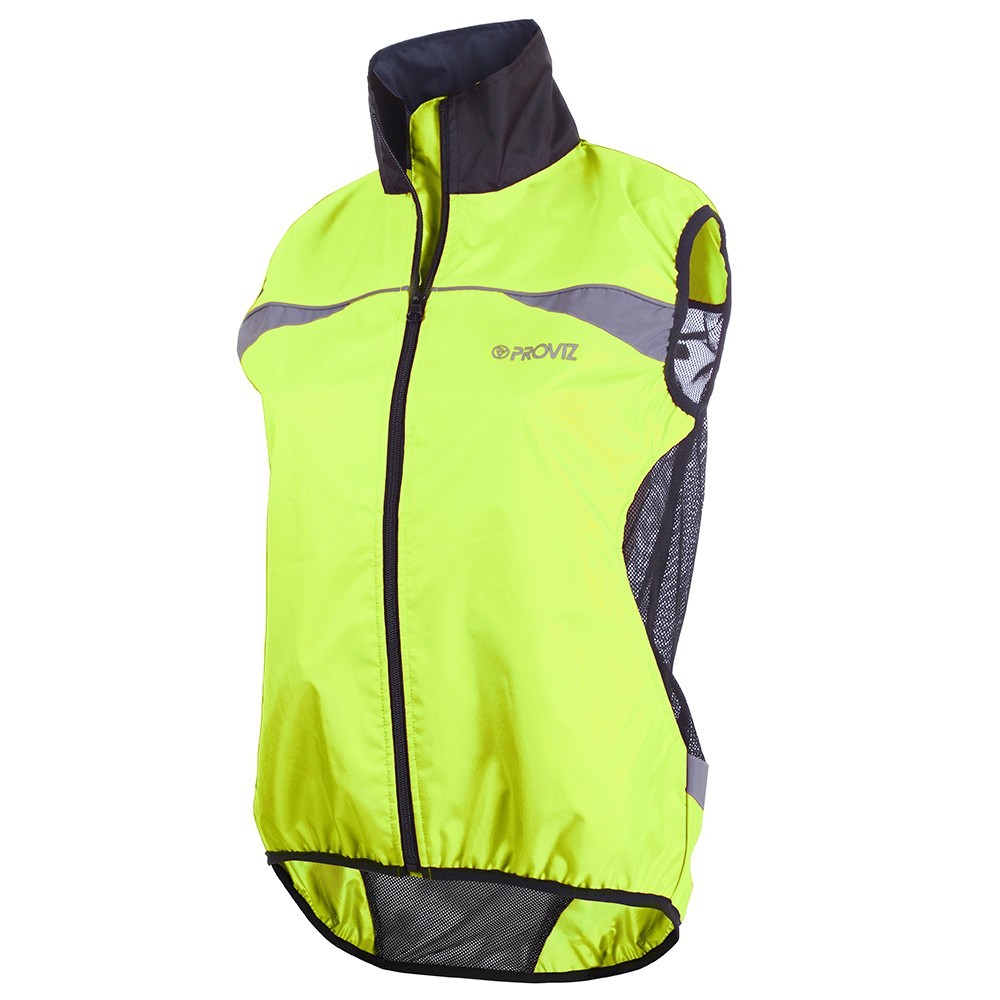 Proviz classeic donna's ciclismo Gilet Vest HiVis Fluro gituttio Proviz classeic donna's ciclismo Gilet Vest HiVis Fluro gituttio