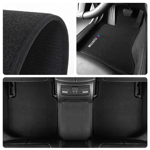 For BMW M5 VI F90 2017-2023 luxury Carpet Velour Car Floor Mats Liners - Foto 2 di 20