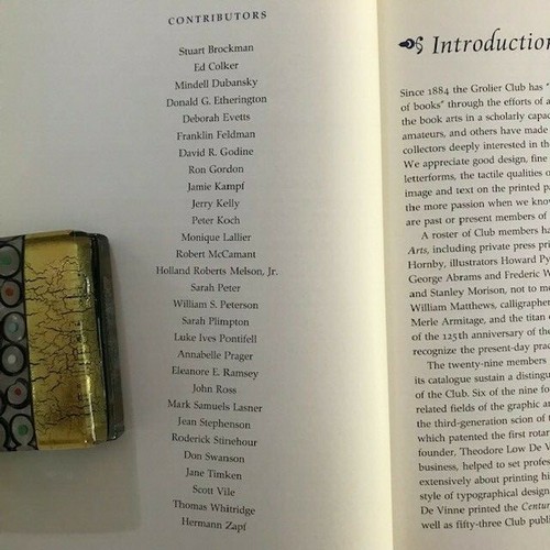 The Grolier Club Creates: Book Arts by Club Members [2009] - Picture 4 of 4