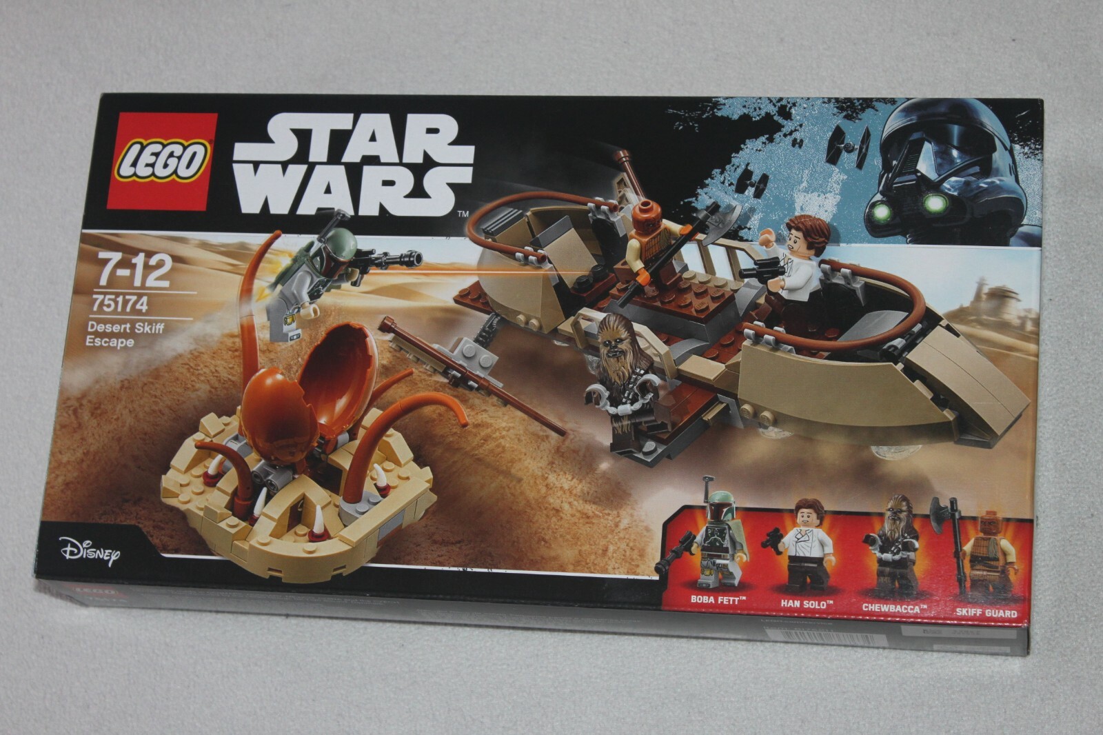 LEGO STAR WARS Desert Skiff Escape 75174 set inc 4 minifigures BOBA FETT NEW LEGO STAR WARS Desert Skiff Escape 75174 set inc 4 minifigures BOBA FETT NEW