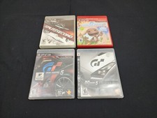 PS3 LOT of 4 - Split/Second, Gran Turismo, Prologue, & Little Big Planet - CIB