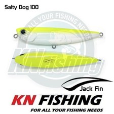 JACK FIN SALTY DOG 100 WTD Custom Italian Handmade Lures 100mm 20gr