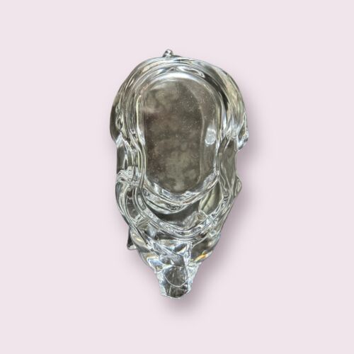 Vintage Clear Heavy Glass Pig Votive Holder - Picture 2 of 6