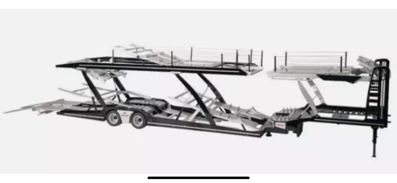 都内で NZG 18 Mercedes Benz Actros Gigaspace black Lohr car transporter  メルセデス ベンツ アクトロス キャリアカー