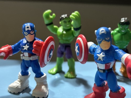 imaginext marvel Team Cap Trip & Hulk Duo - Picture 2 of 6