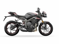 2022 Triumph Street Triple R Matte Silver Ice