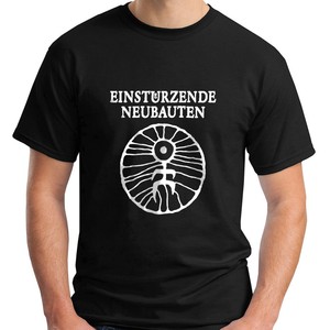 New-Einsturzende-Neubauten-Short-Sleeve-Black-Men-039-s-T-Shirt-Size-S-5XL