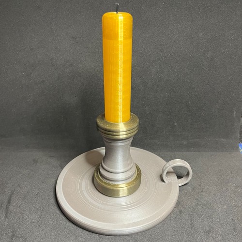 Victorian-Style Candlestick Nightlight - 3D Printed - Picture 2 of 12