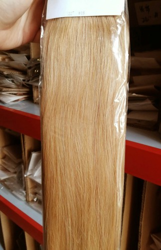 Estensioni trama capelli umani 22""-26"" dritte 100 g colori reali - Foto 24 di 24