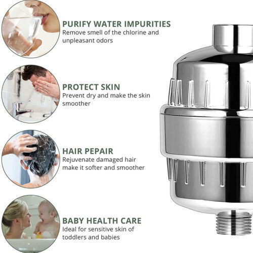 Head Water Saving Bath High Pressure Shower 5 Mode Function Heads Filter - Picture 43 of 44