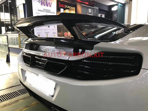 ALERÓN TRASERO DE FIBRA DE CARBONO PARA MCLAREN MP4-12C 650S ESTILO DNC - Imagen 3 de 7