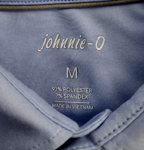 Johnnie-O MONTEREY PENINSULA COUNTRY CLUB Plum Crazy Blue Golf Polo Size Medium - Picture 8 of 10