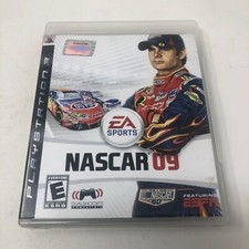 NASCAR 09 (Sony PlayStation 2 PS2, 2008) Complete w/ Case, Disc & Manual CIB