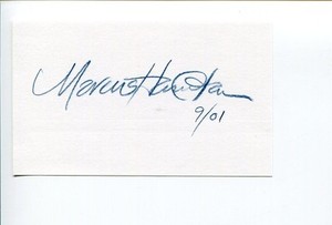 Marcus Hamilton Dennis 威胁艺术家漫画家签名亲笔签名 Ebay