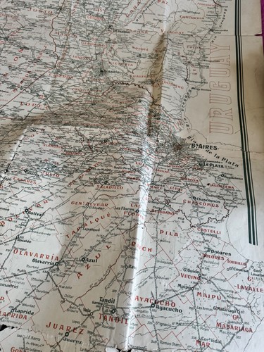 Argentinien - Mittel- und Südargentinien mit den Schienennetzen "Nation" - Bild 6 von 7