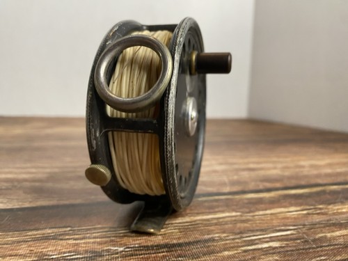 HARDY BROS ENGLAND THE "ST.GEORGE" FLYREEL 3 3/8" - Picture 3 of 6