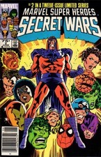 Marvel Super-Heroes Secret Wars #2 Newsstand Variant (Marvel Comics June 1984)